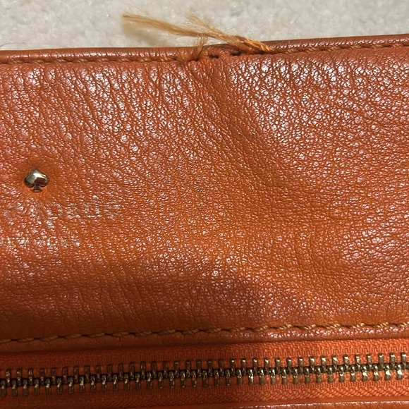 Kate Spade Orange Leather Crossbody Bag pre-owned - Picture 8 of 8